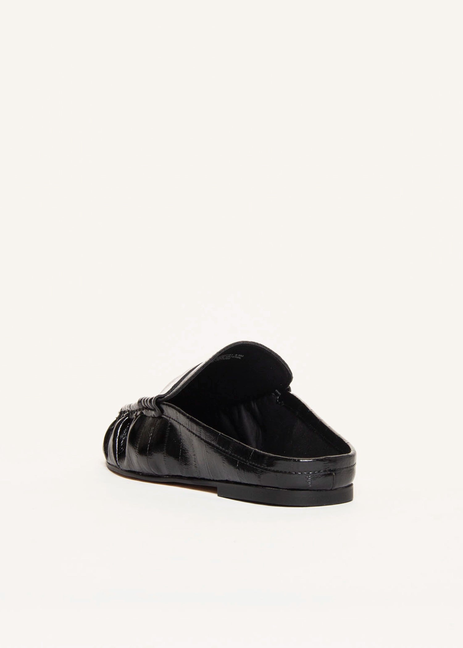 swatch_Black Leather rafe loafer steve madden