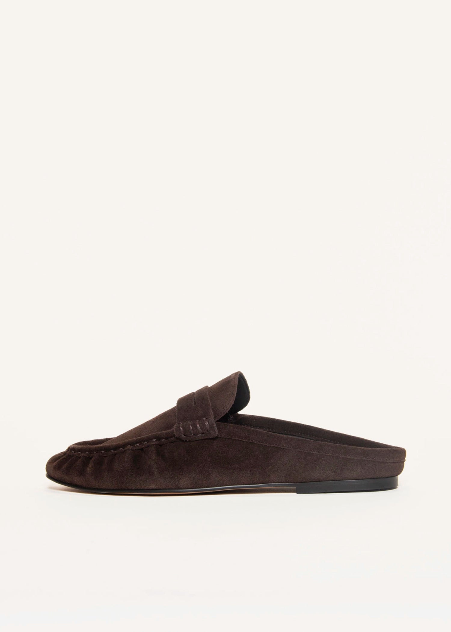 swatch_Dark Brown Suede rafe loafer steve madden