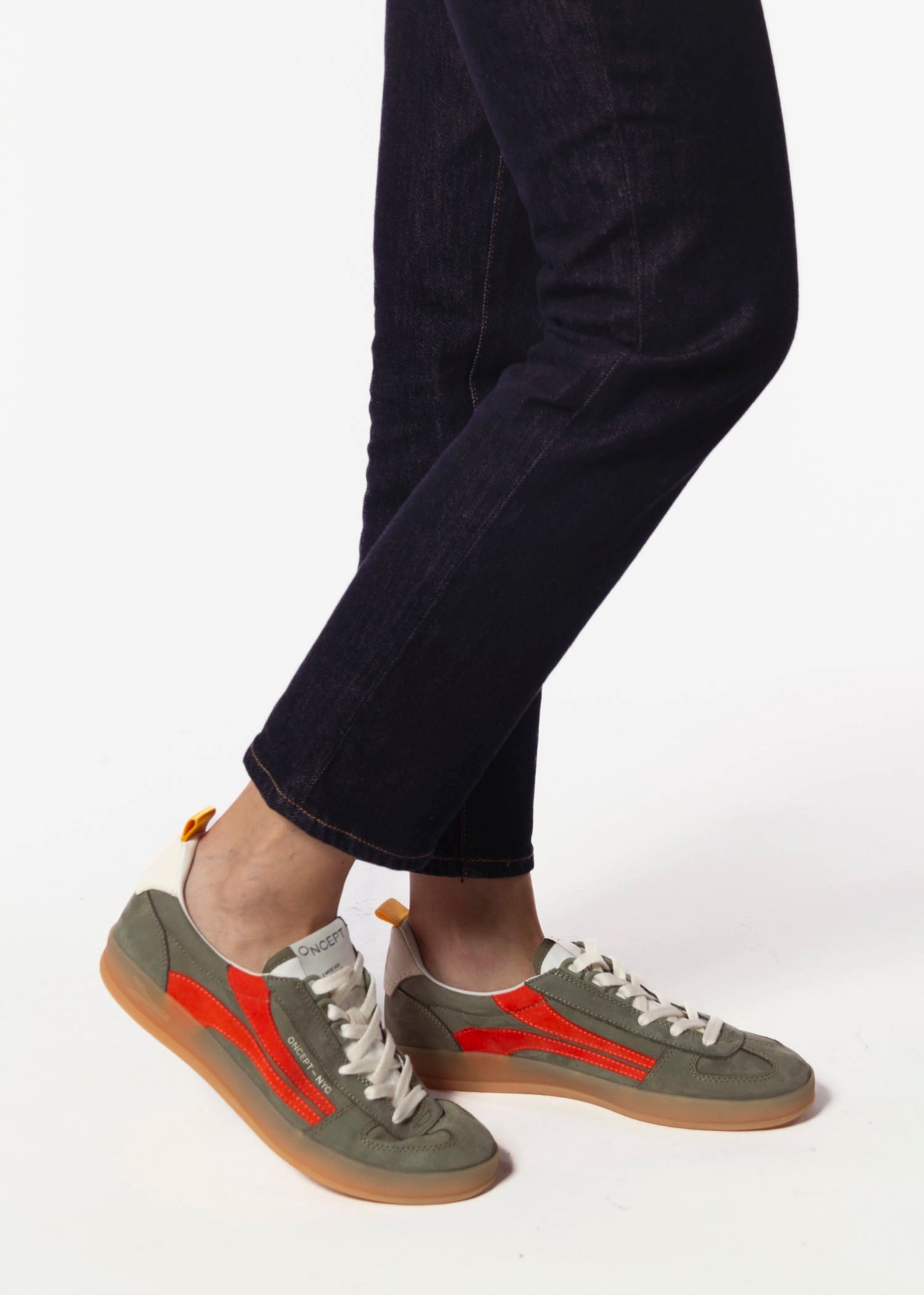 swatch_Dark Olive fez sneaker shoes oncept