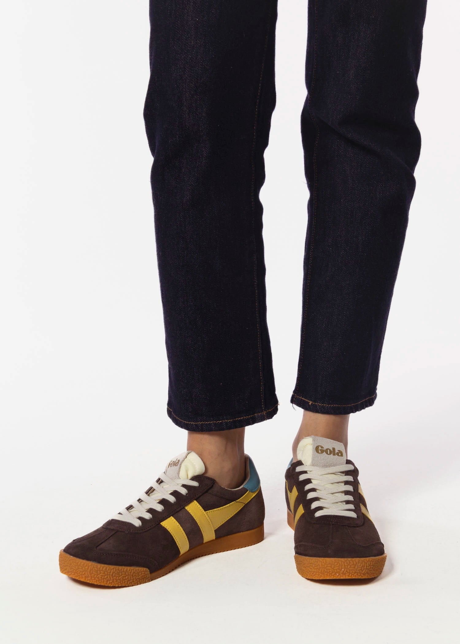 swatch_Mocha/Pollen elan sneaker gola