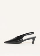 swatch_Black Patent slingback pump shoes