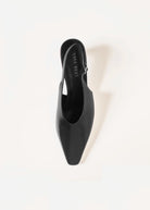 swatch_Black Patent slingback pump shoes