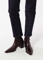 swatch_Chocolate Leather giselle boots vagabond shoes