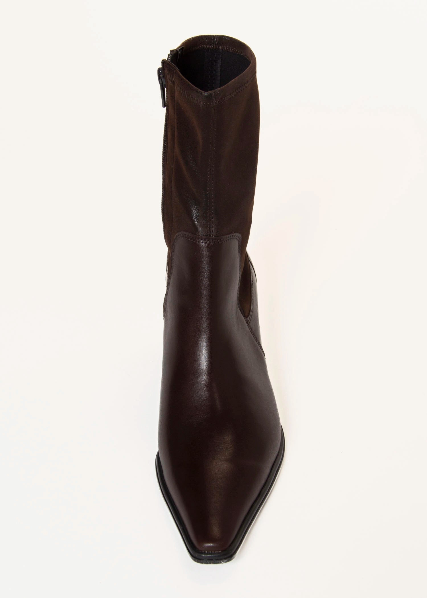 swatch_Chocolate Leather giselle boots vagabond shoes