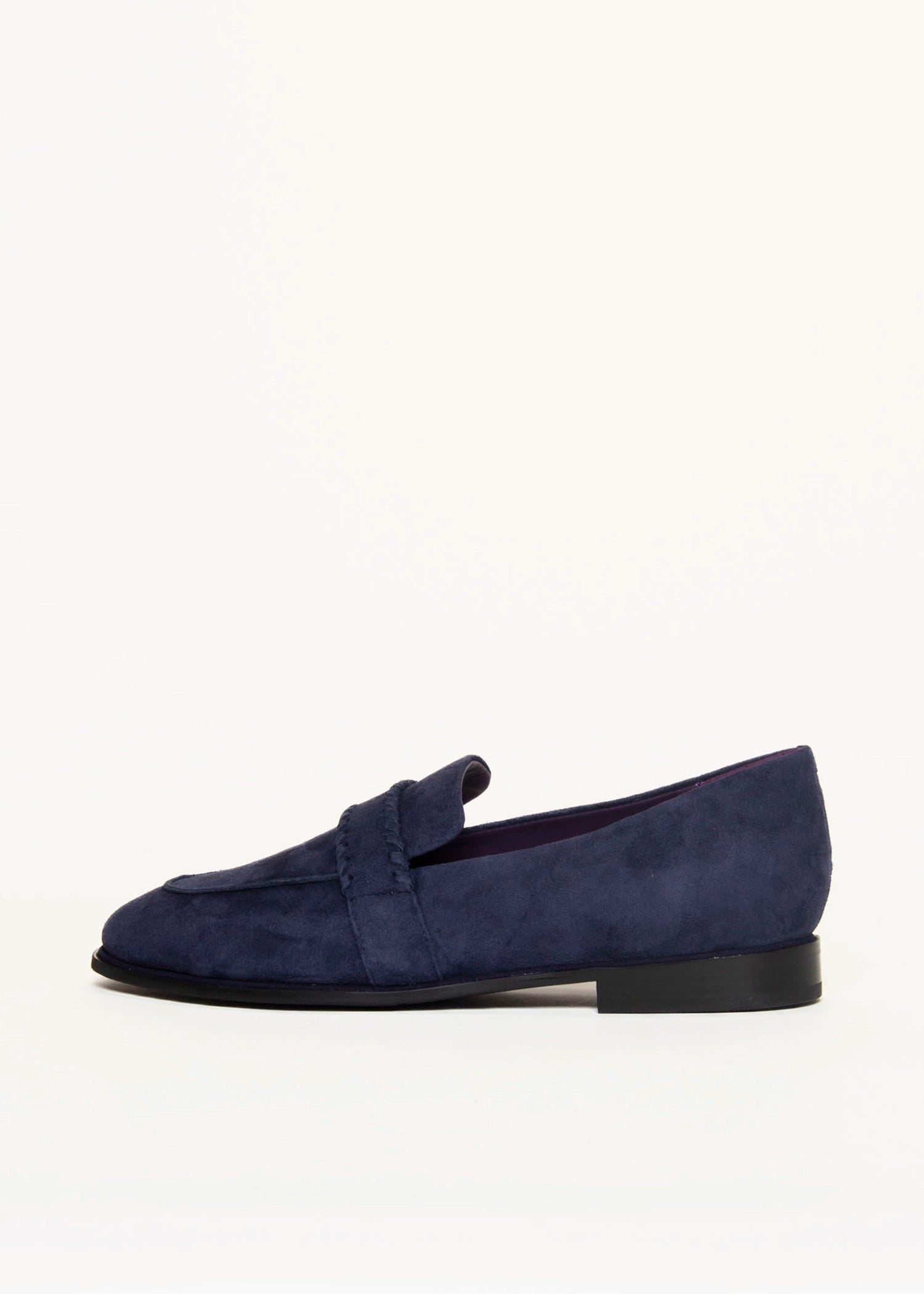 swatch_Navy Suede abbra loafer vaneli shoes