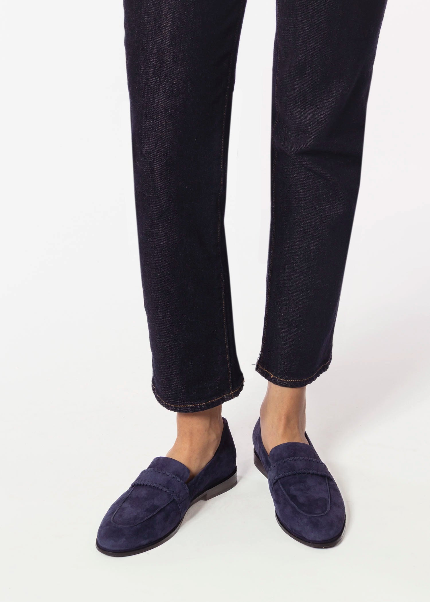 swatch_Navy Suede abbra loafer vaneli shoes
