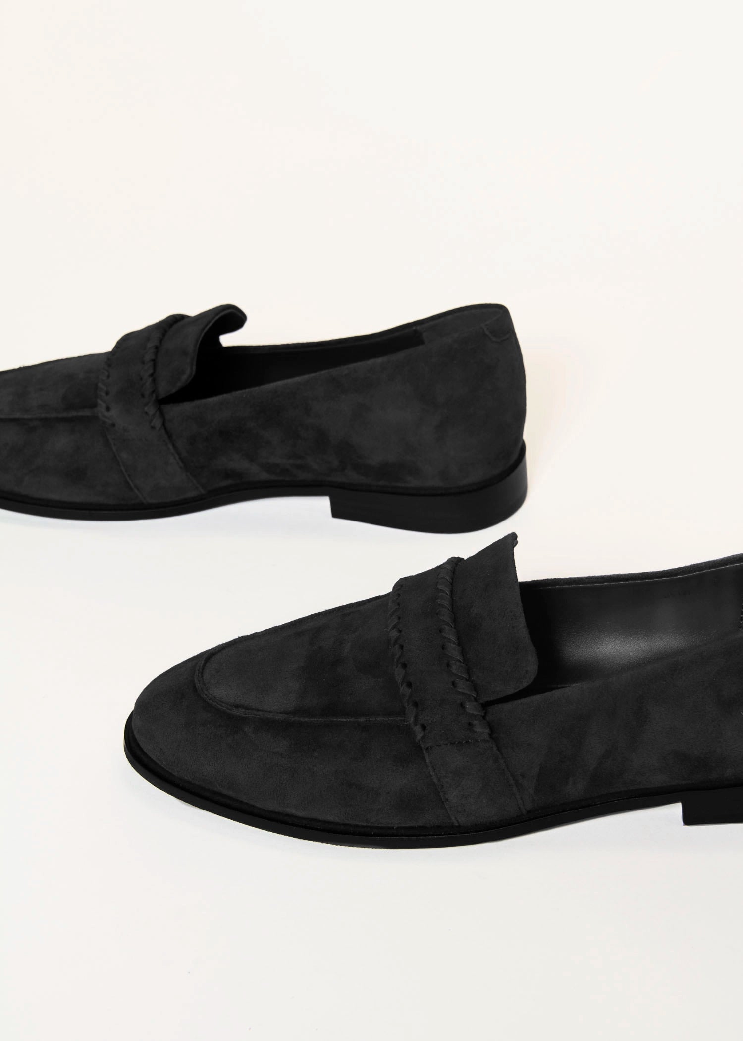 swatch_Black Suede abbra loafer vaneli shoes