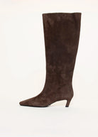swatch_Espresso Suede evysa tall boot shoes
