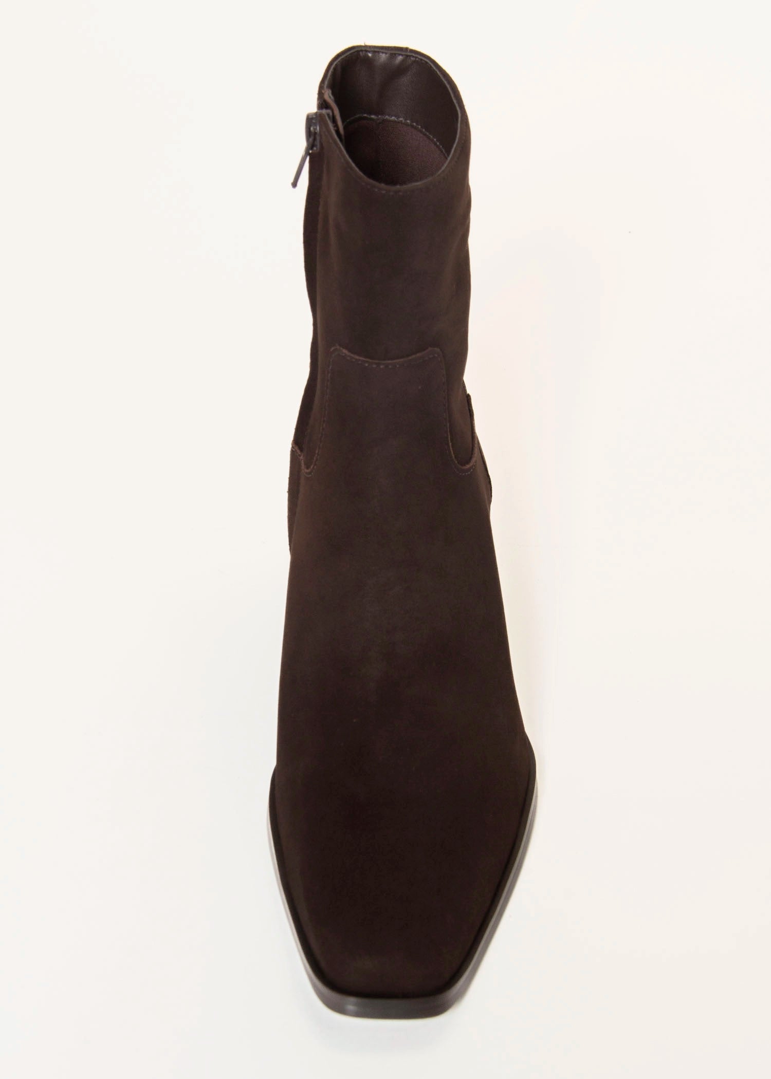swatch_Chocolate Suede daney boot shoes