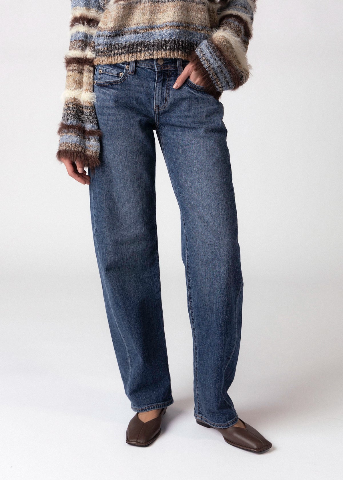 swatch_Denim daze denim replay low rise barrel leg jean