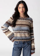 swatch_Multi fuzzy striped knit sweater
