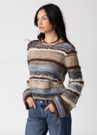 swatch_Multi fuzzy striped knit sweater