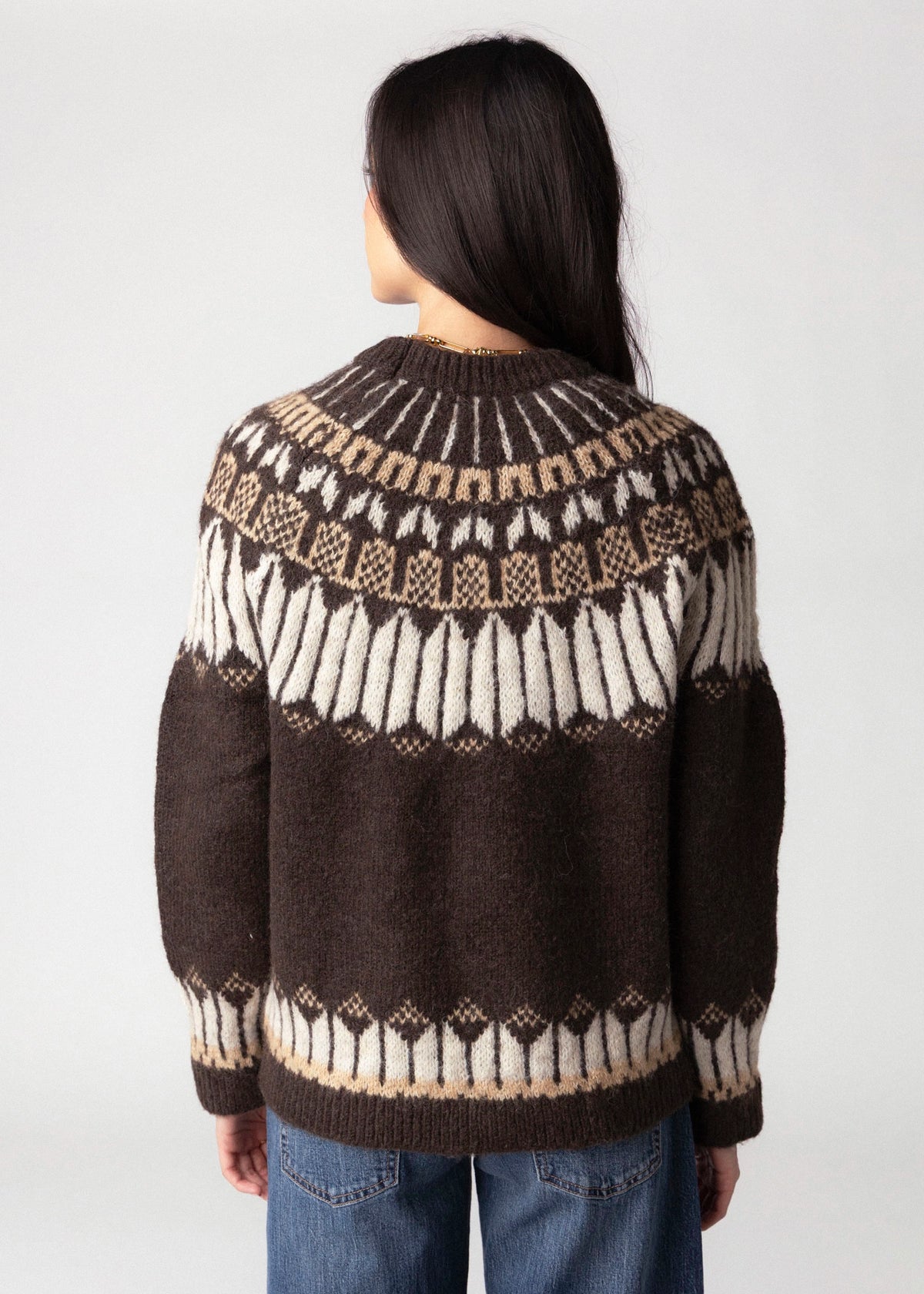 swatch_Brown rd style serafina fair isle sweater