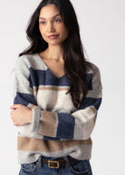 swatch_Blue Multi everyday striped sweater