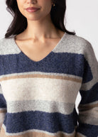 swatch_Blue Multi everyday striped sweater