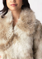 swatch_Birch/Basil rino and pelle amine faux fur jacket