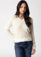 swatch_Birch rino and pelle keath v-neck sweater