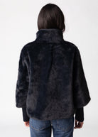 swatch_Dark Navy rino and pelle nesrin faux fur jacket