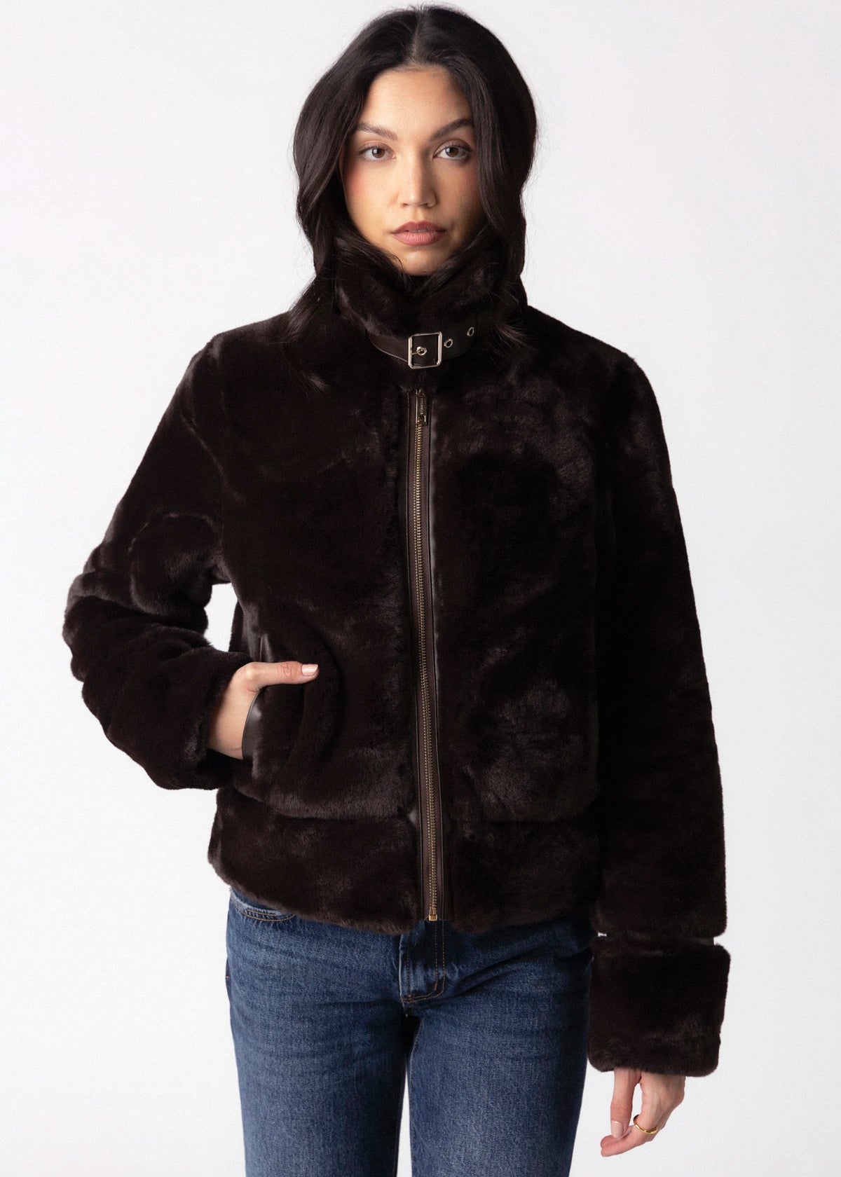swatch_Pleated rino and pelle lambra faux fur jacket