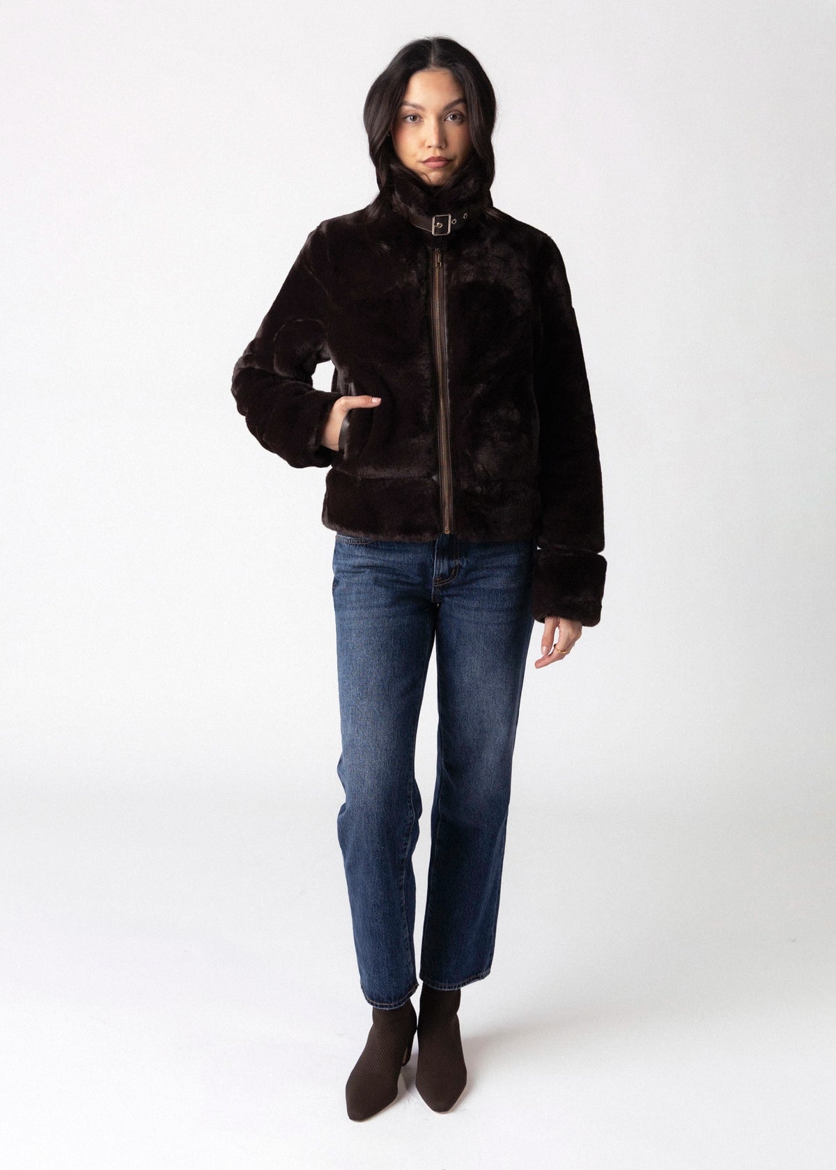 swatch_Pleated rino and pelle lambra faux fur jacket