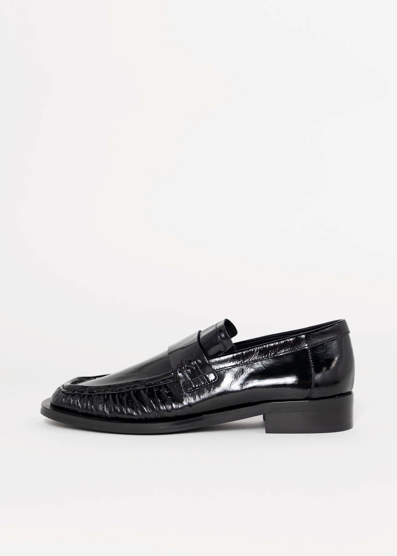 swatch_Black Patent tony bianco grand patent leather loafer