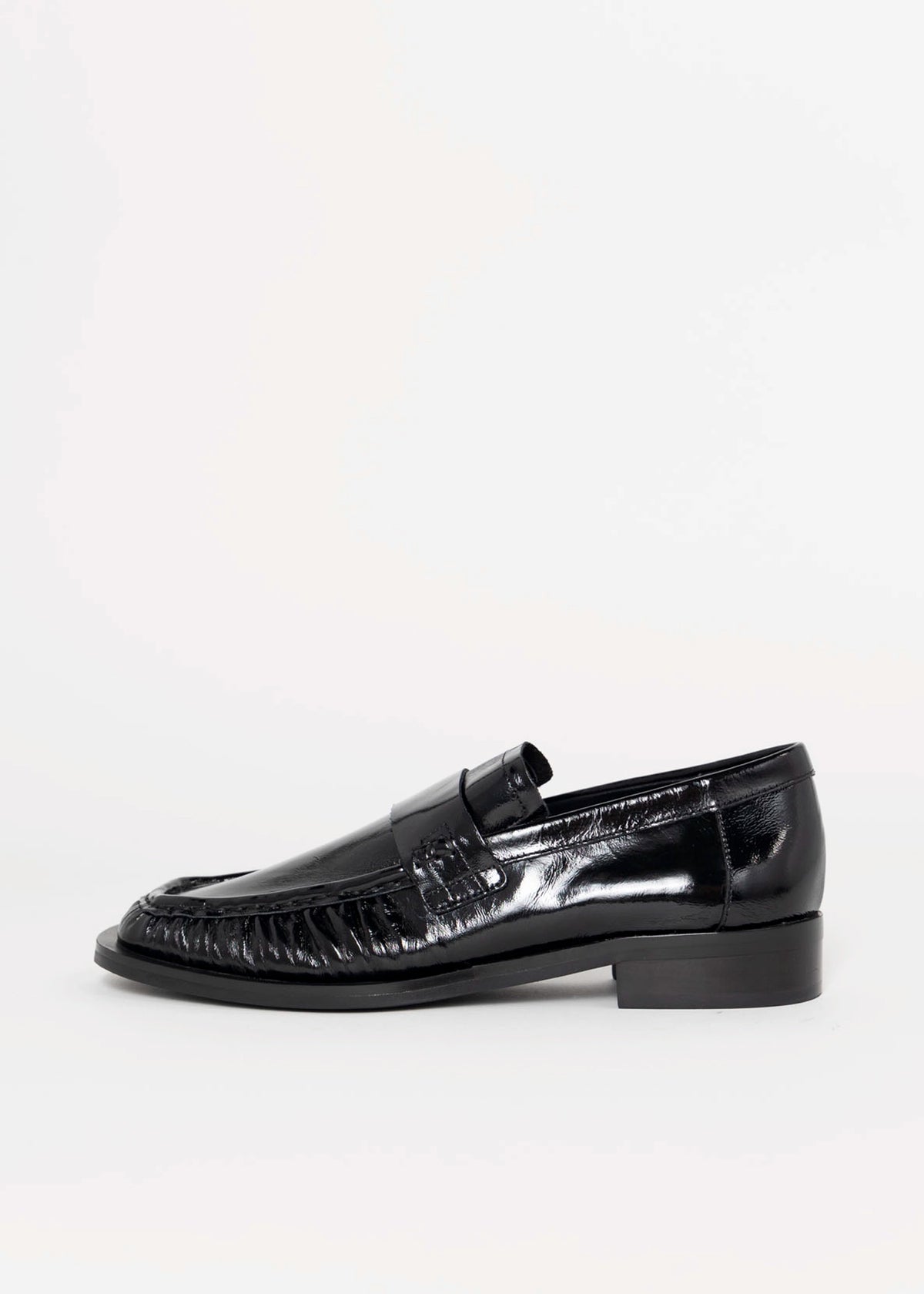 swatch_Black Patent tony bianco grand patent leather loafer