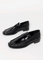 swatch_Black Patent tony bianco grand patent leather loafer