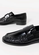 swatch_Black Patent tony bianco grand patent leather loafer