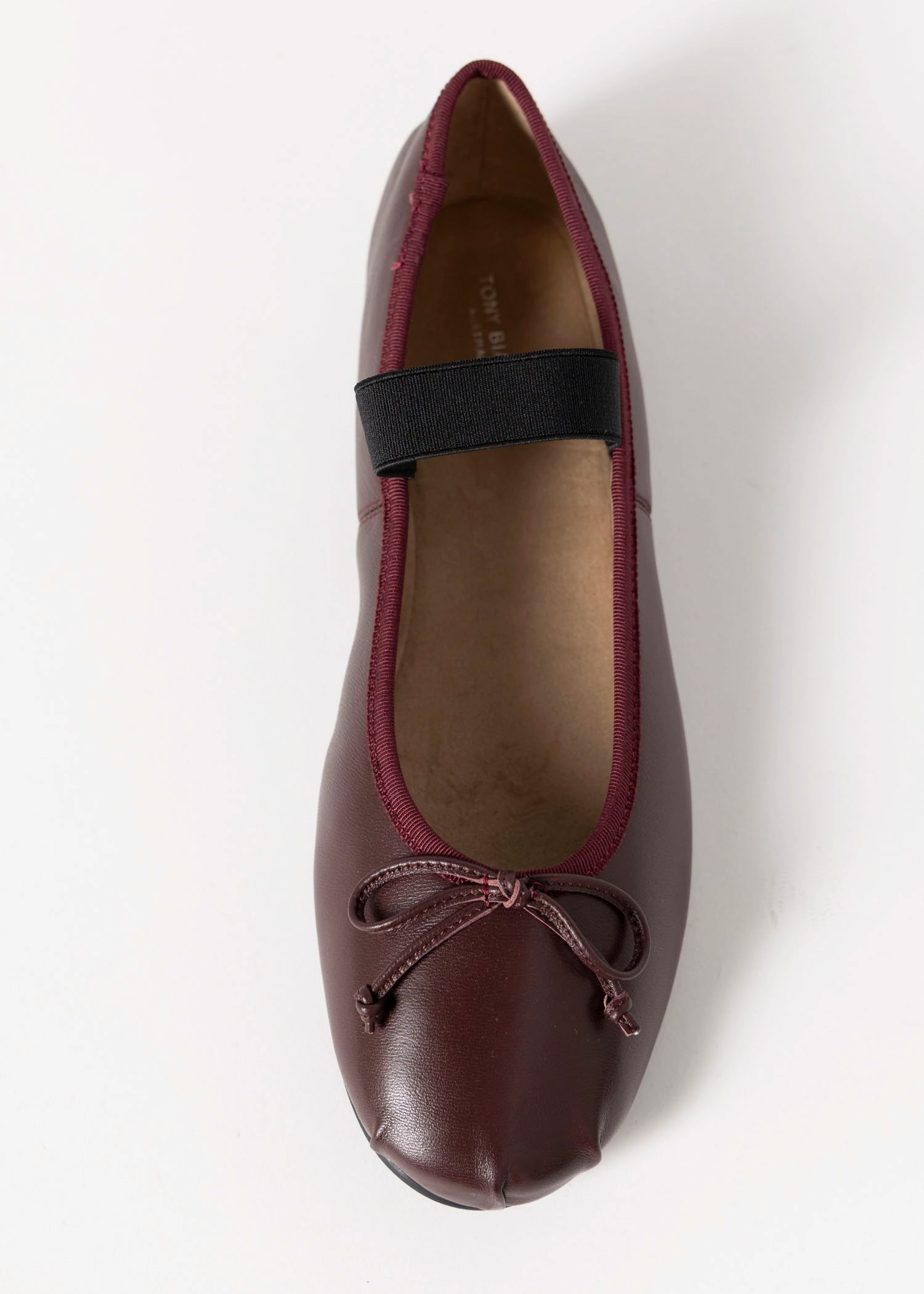 swatch_Wine Leather tony bianco caspian ballet flat
