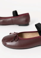 swatch_Wine Leather tony bianco caspian ballet flat