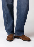 swatch_Brown Suede vagabond linn penny loafer