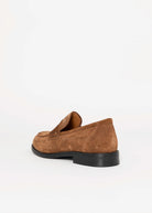 swatch_Brown Suede vagabond linn penny loafer