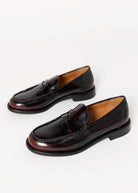 swatch_Bordo Leather vagabond linn penny loafer