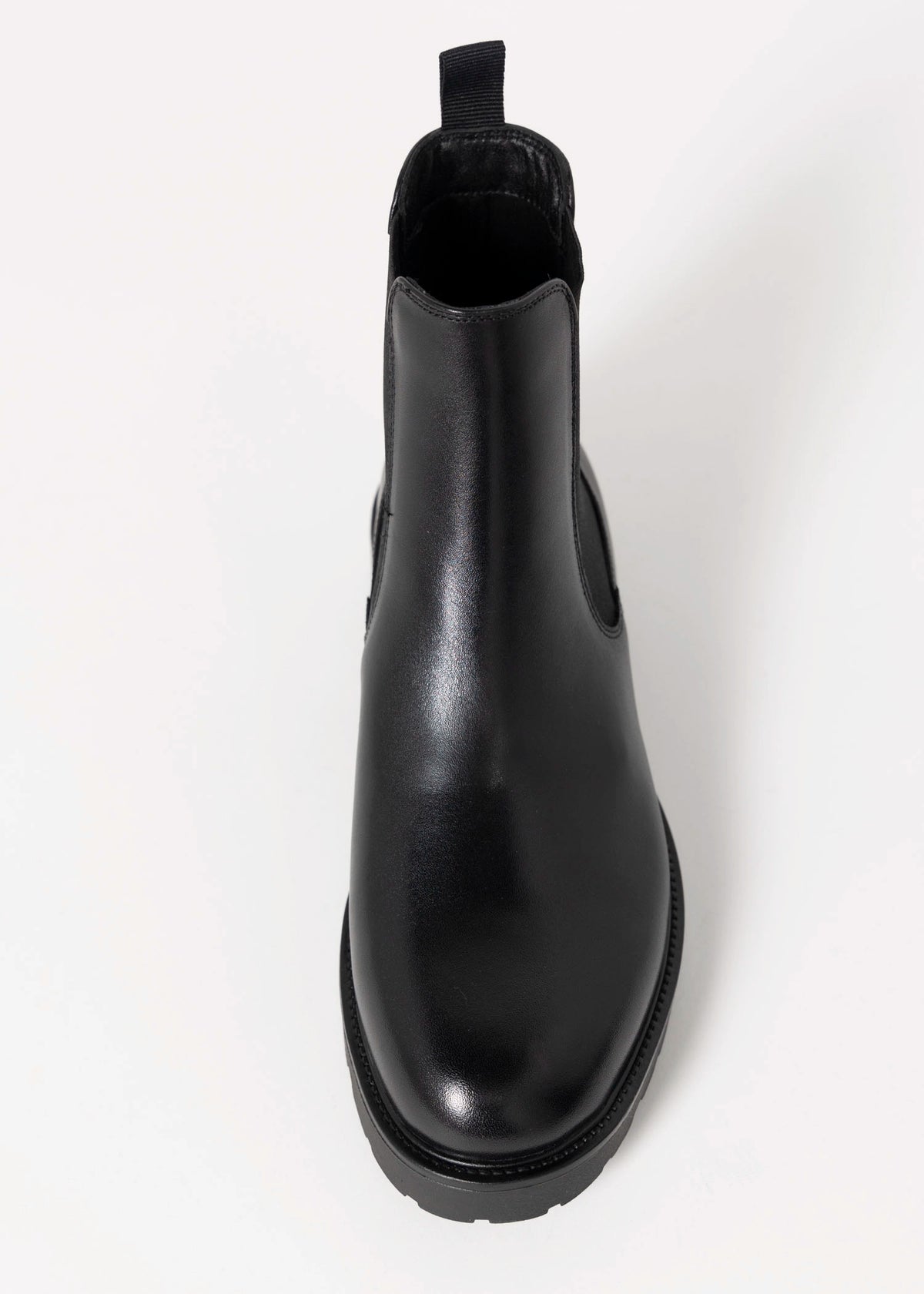 swatch_Black Leather vagabond kenova chelsea boot