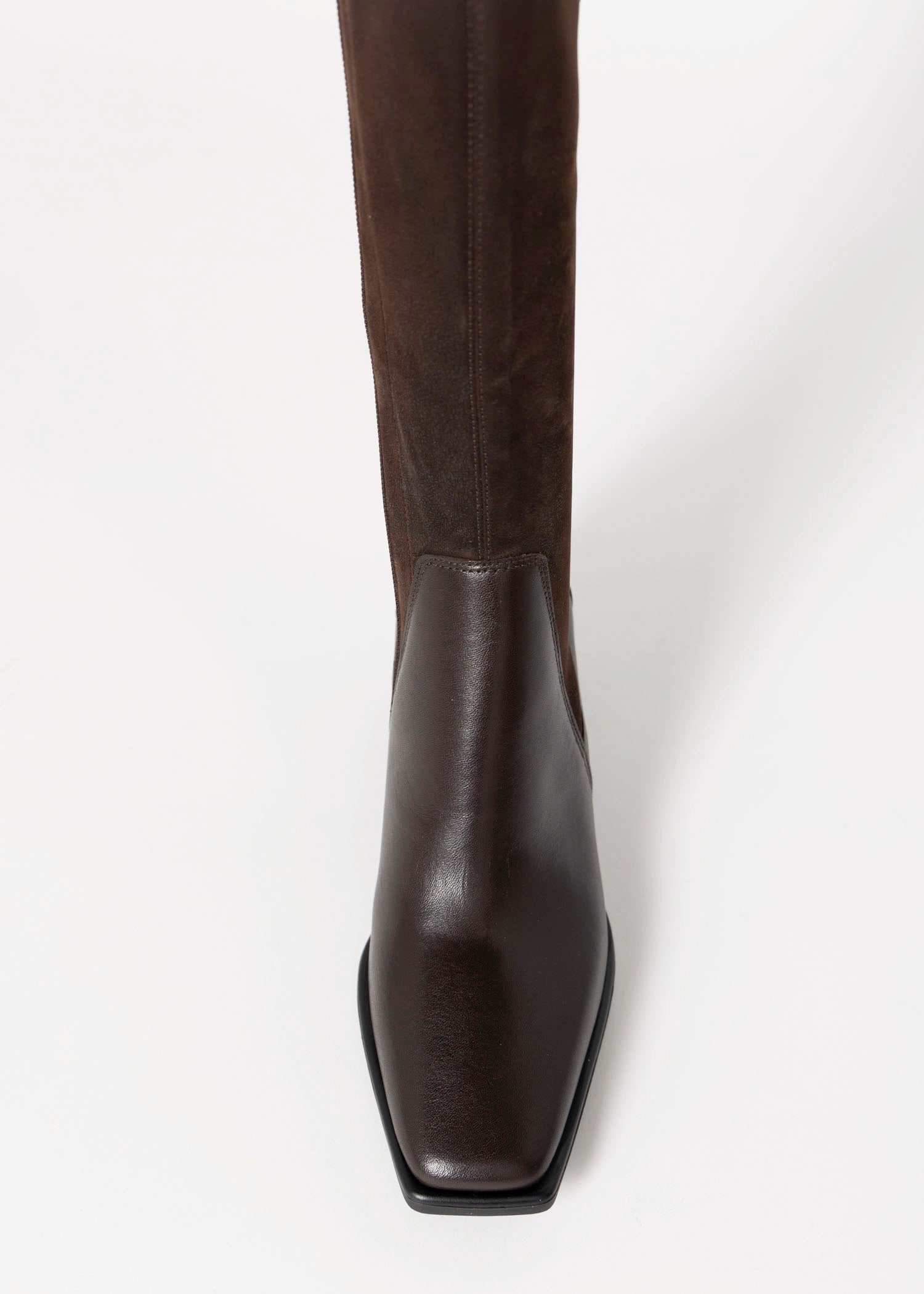 swatch_Chocolate Leather hedda knee high boots