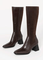 swatch_Chocolate Leather hedda knee high boots