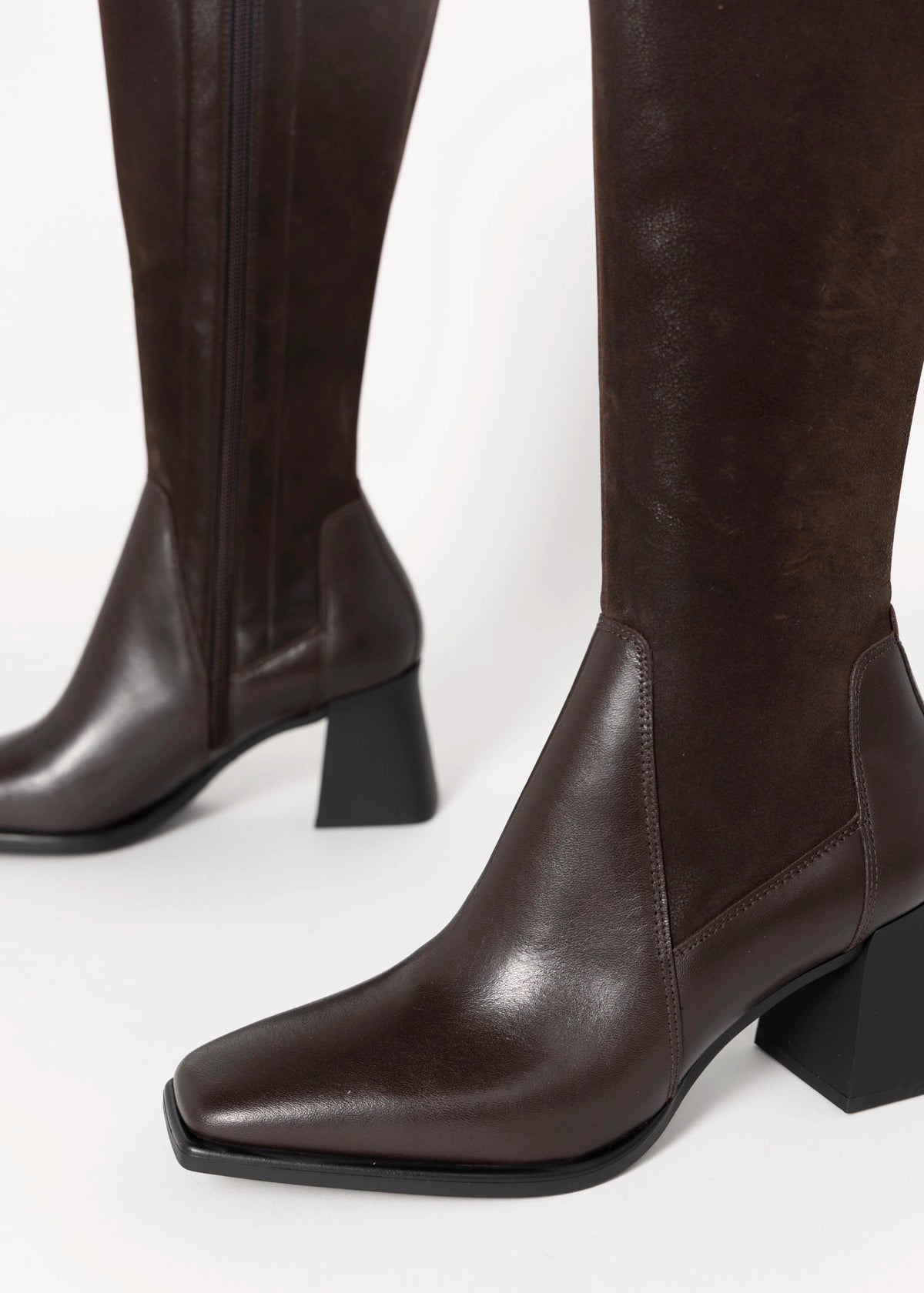 swatch_Chocolate Leather hedda knee high boots