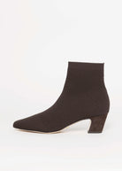 swatch_Chocolate pelle moda emeli stretch knit bootie