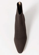 swatch_Chocolate pelle moda emeli stretch knit bootie