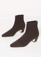swatch_Chocolate pelle moda emeli stretch knit bootie
