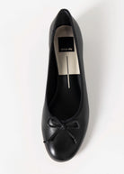 swatch_Black Leather dolce vita ritla mid heel ballet