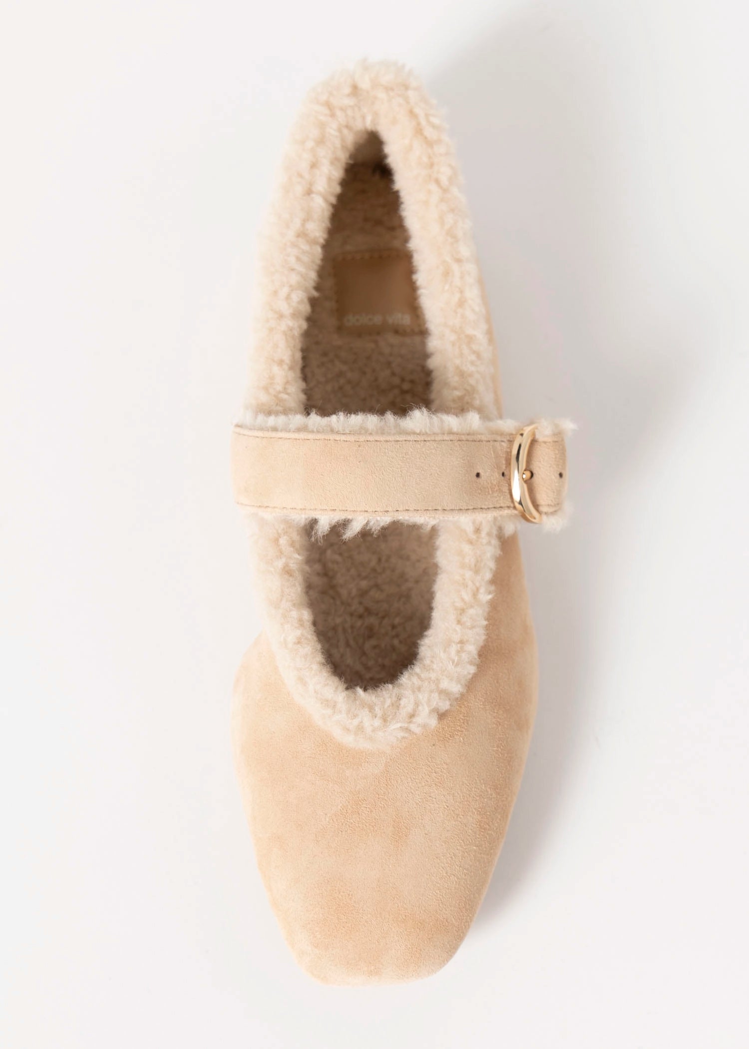swatch_Sand Suede dolce vita mella plush mary jane ballet flat
