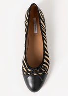 swatch_Zebra kit leather ballet flat