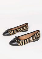 swatch_Zebra kit leather ballet flat
