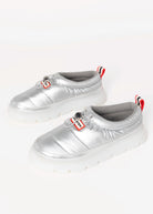 swatch_Silver hunter boots madi 5 nylon puffer booties