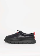 swatch_Black hunter boots madi 5 nylon puffer booties