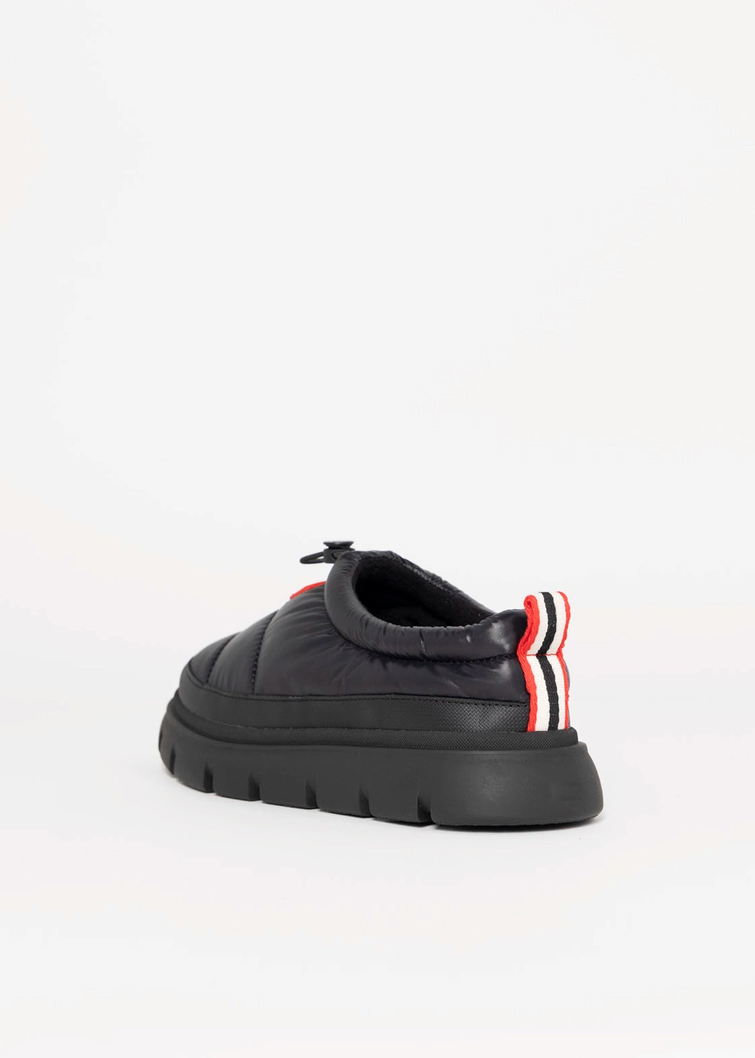 swatch_Black hunter boots madi 5 nylon puffer booties
