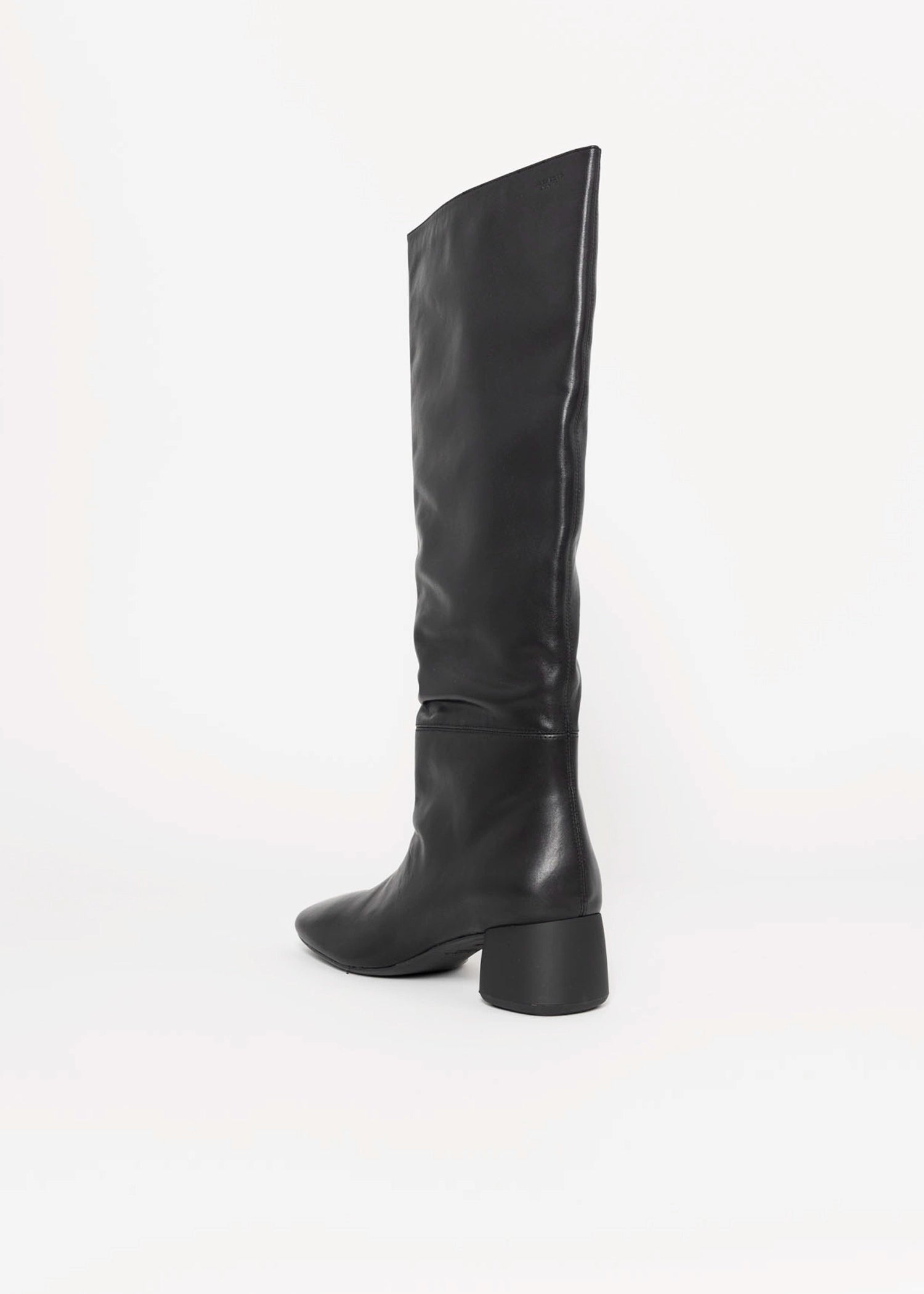 swatch_Black Leather vagabond livia tall slouch boot
