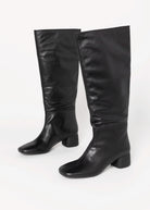 swatch_Black Leather vagabond livia tall slouch boot