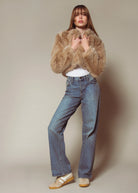 swatch_Denim low rise baggy jean